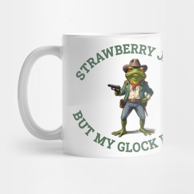 Strawberry Jams But My Glock Don’t - Cowboy Frog by GosokanKelambu